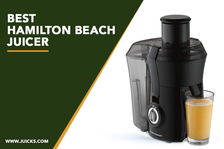 Best Hamilton Beach Juicer reviews for promoting a healthy ...