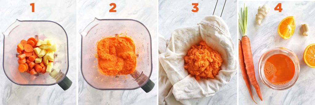 how to make carrot juicer