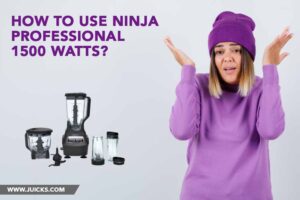 How to use Ninja Professional 1500 Watts